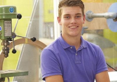 Werknemer in de techniek